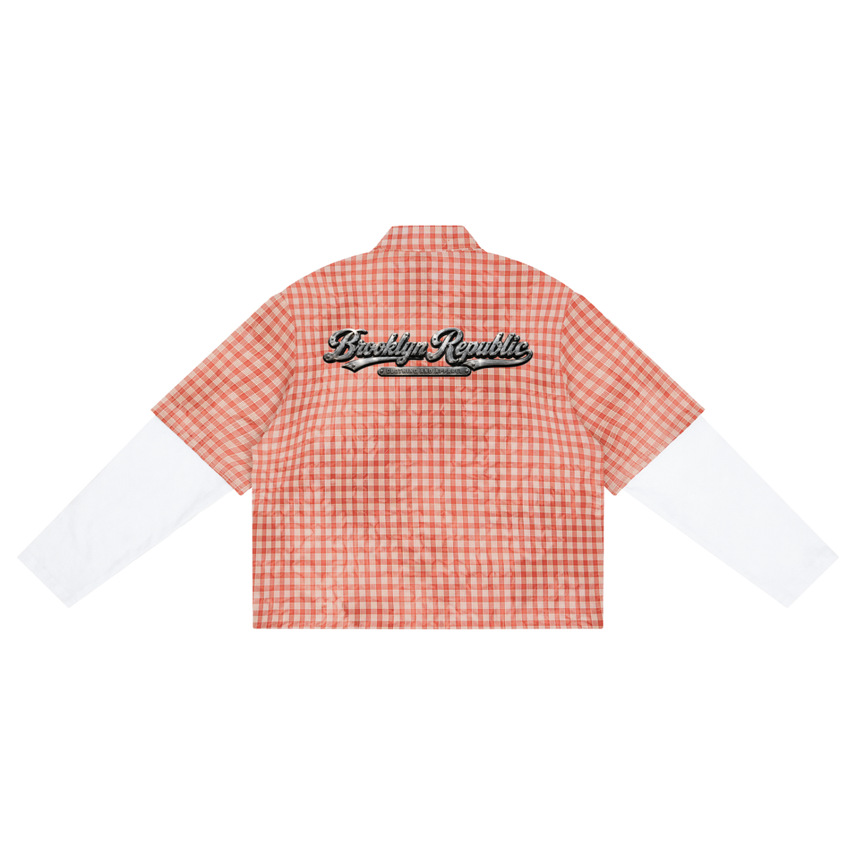 Brooklyn Republic essentials™ Vintage Wash Plaid Short Sleeve Shirt