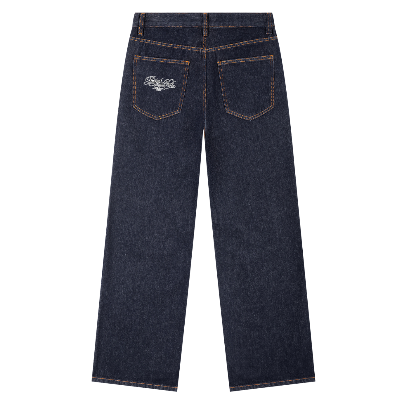 PYN™ x BKRP™ "Cut & Sew" Heavyweight Straight Leg Denim Jeans