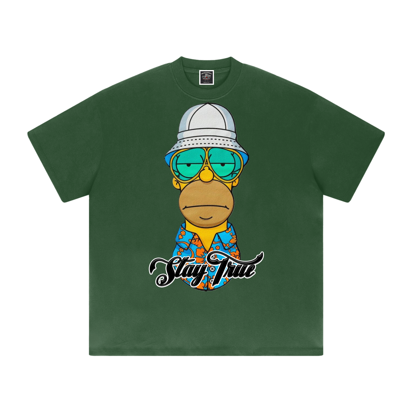 "Fear and Loathing In Springfield" Heavyweight Drop Shoulder T-Shirt