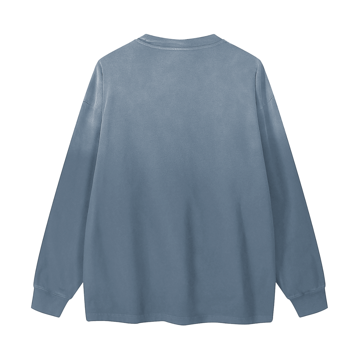 "In The Booth" Gradient Washed Long Sleeve T-Shirt