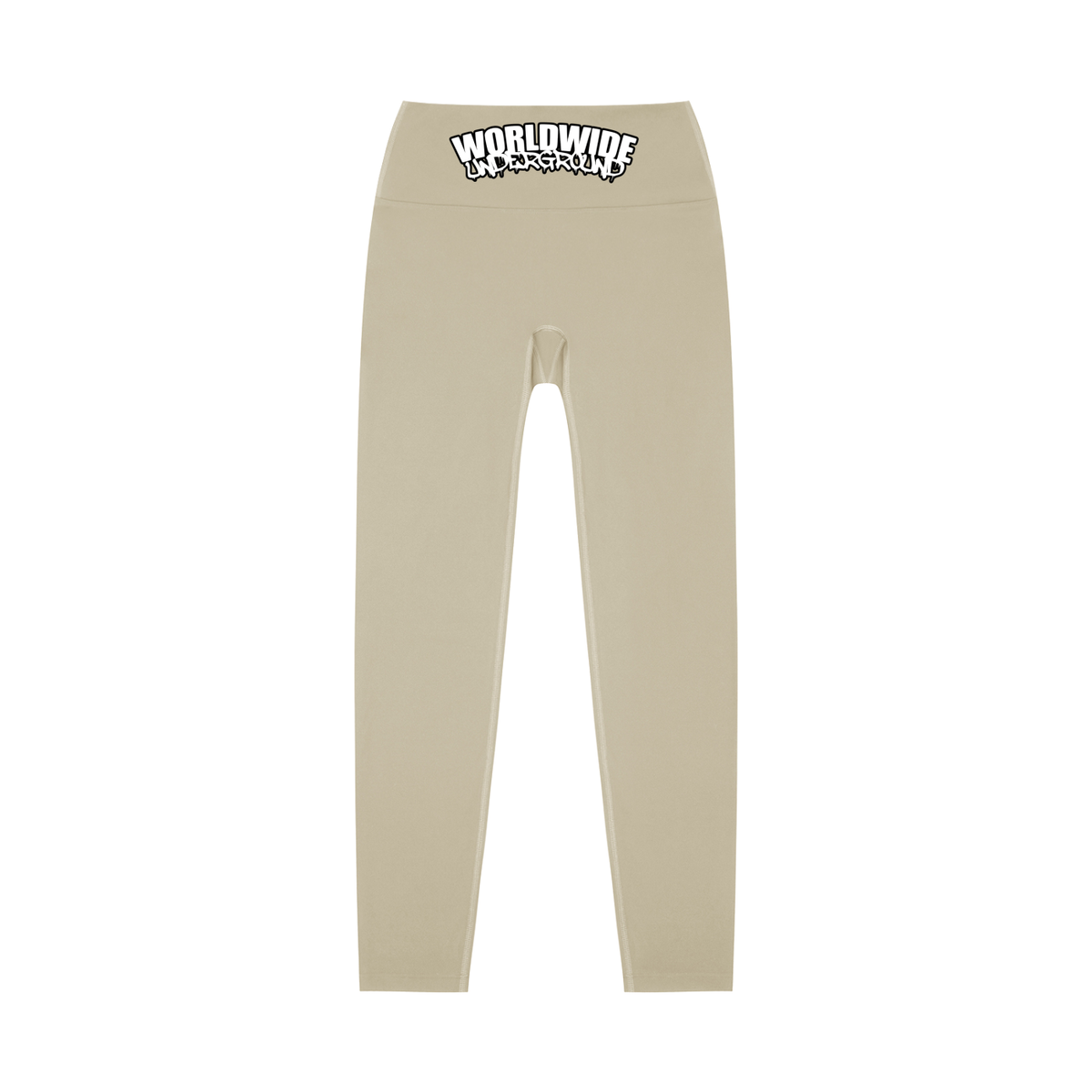 "Worldwide Underground" High-Waisted Yoga Leggings