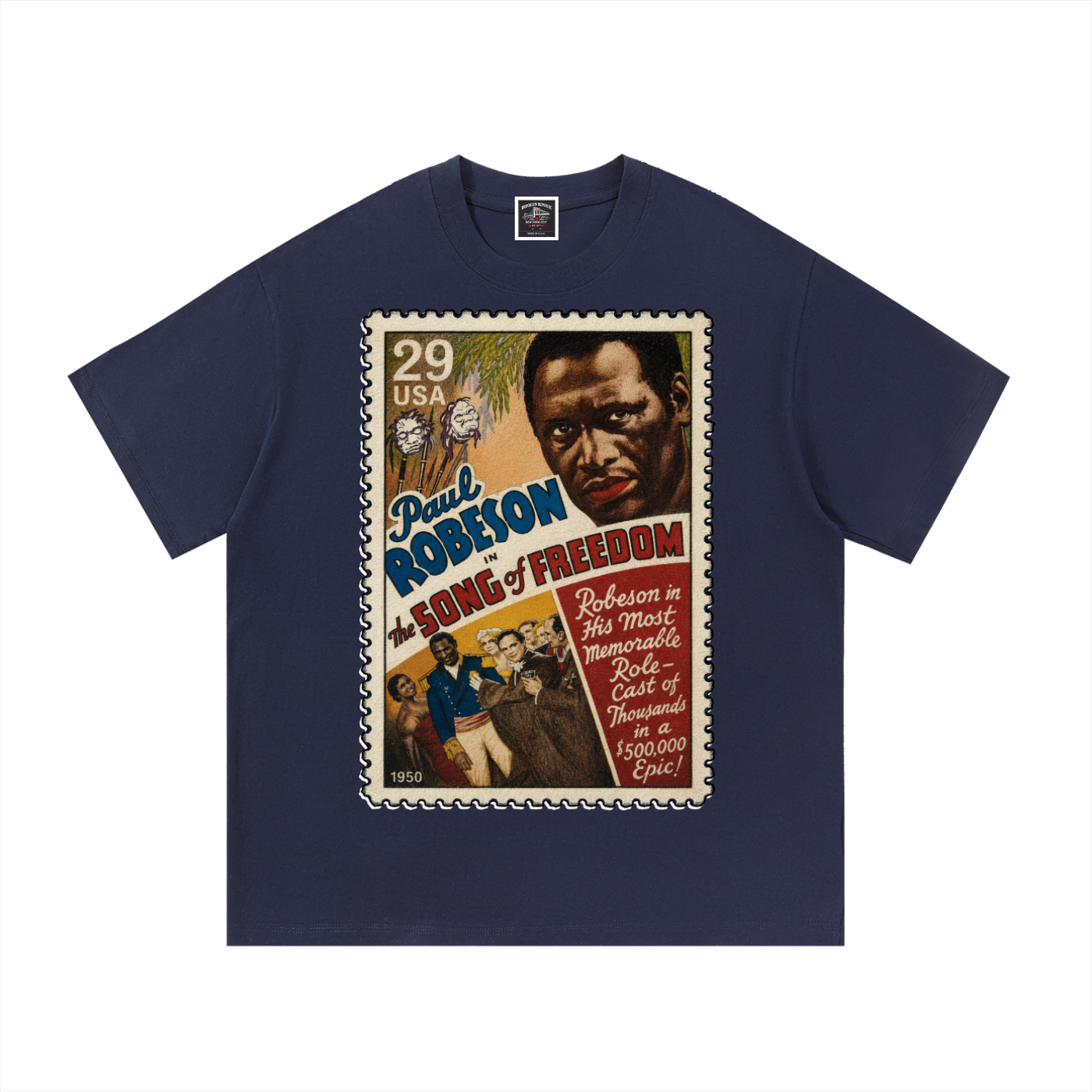 "Paul Robeson" Cotton T-Shirt