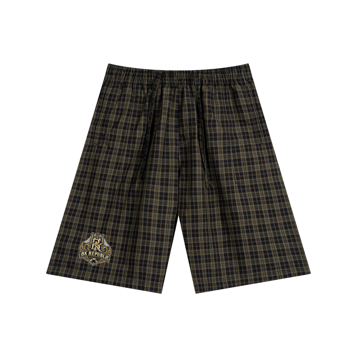 Brooklyn Republic Essentials™ "Da Boom Bap" Plaid Wide Leg & Jogger Set