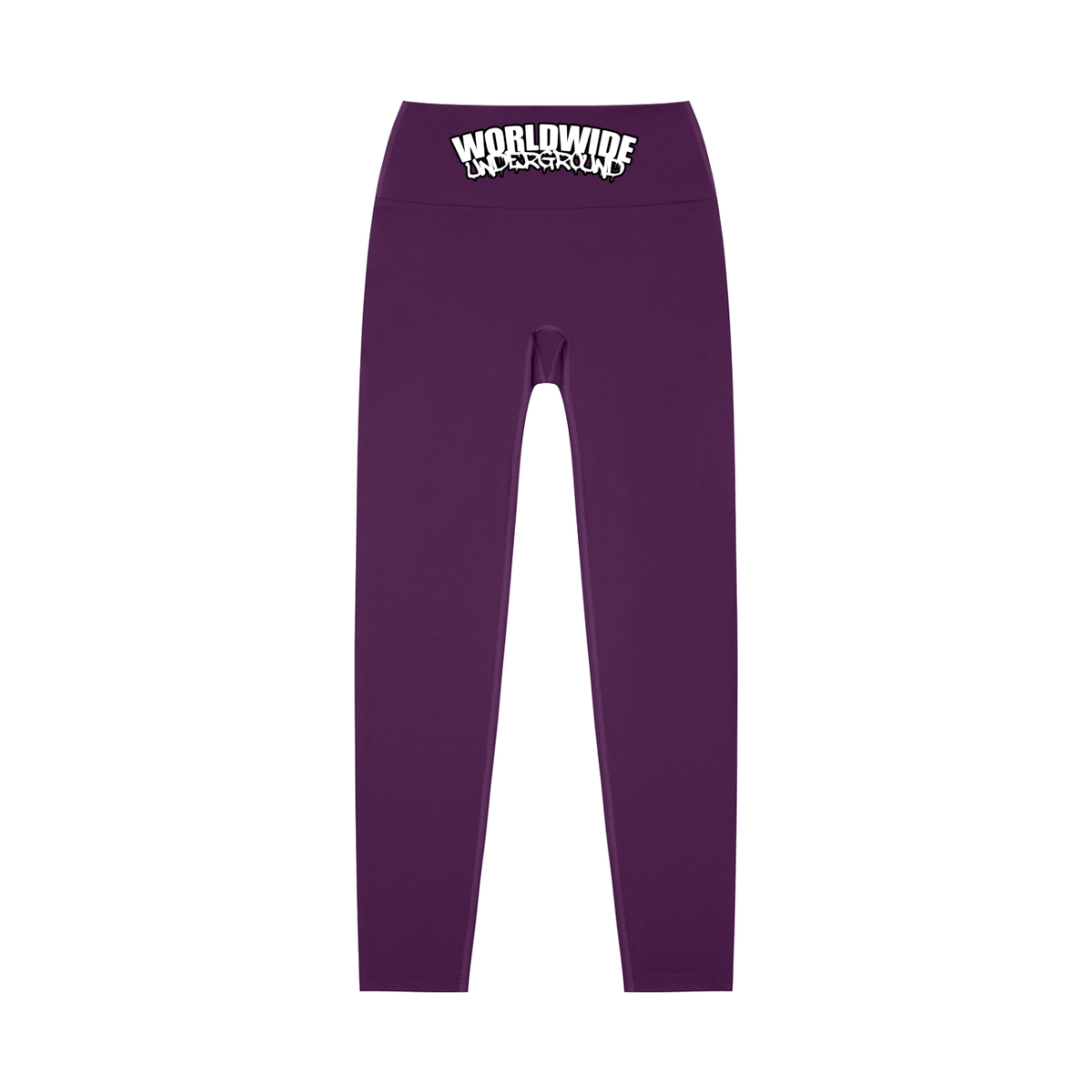 "Worldwide Underground" High-Waisted Yoga Leggings