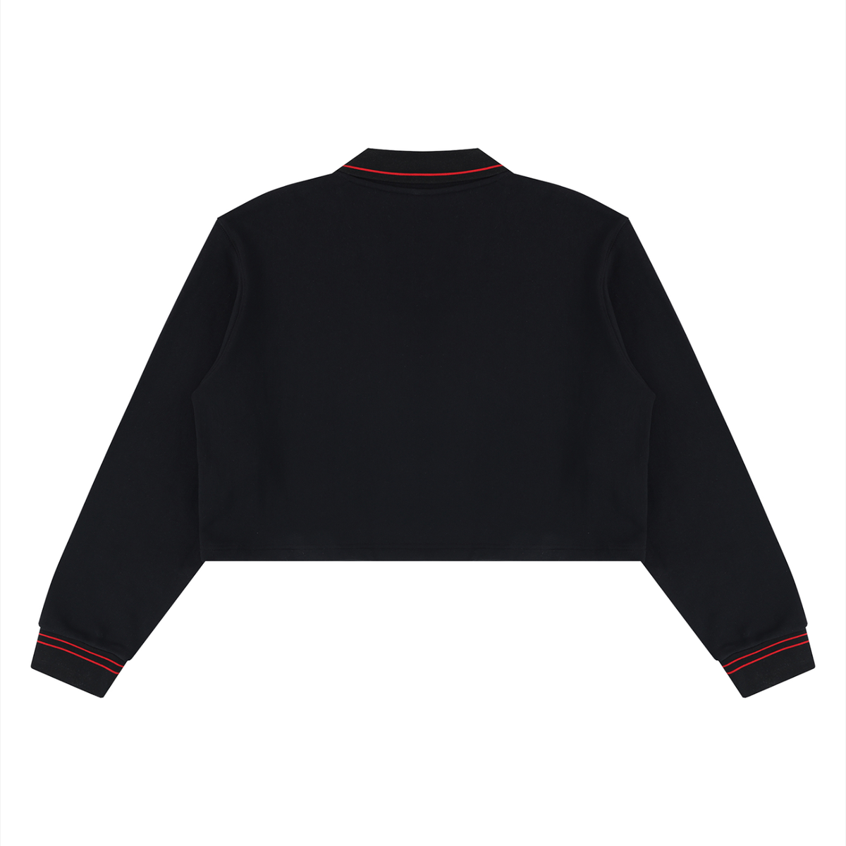 Brooklyn Republic essentials™ Women's Crop Collared Sweatshirt