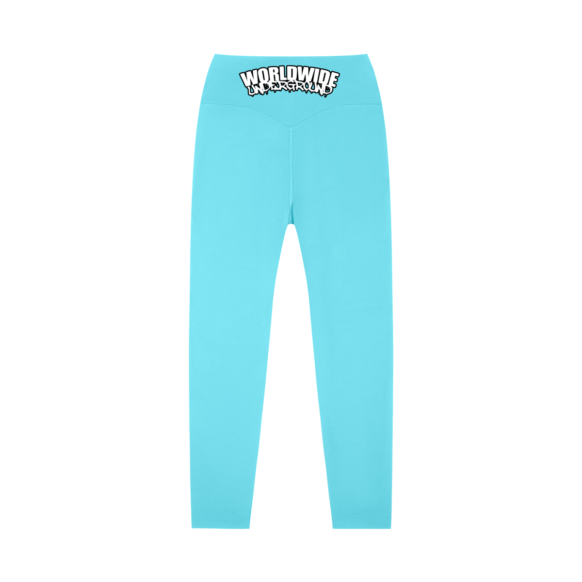 "Worldwide Underground" High-Waisted Yoga Leggings