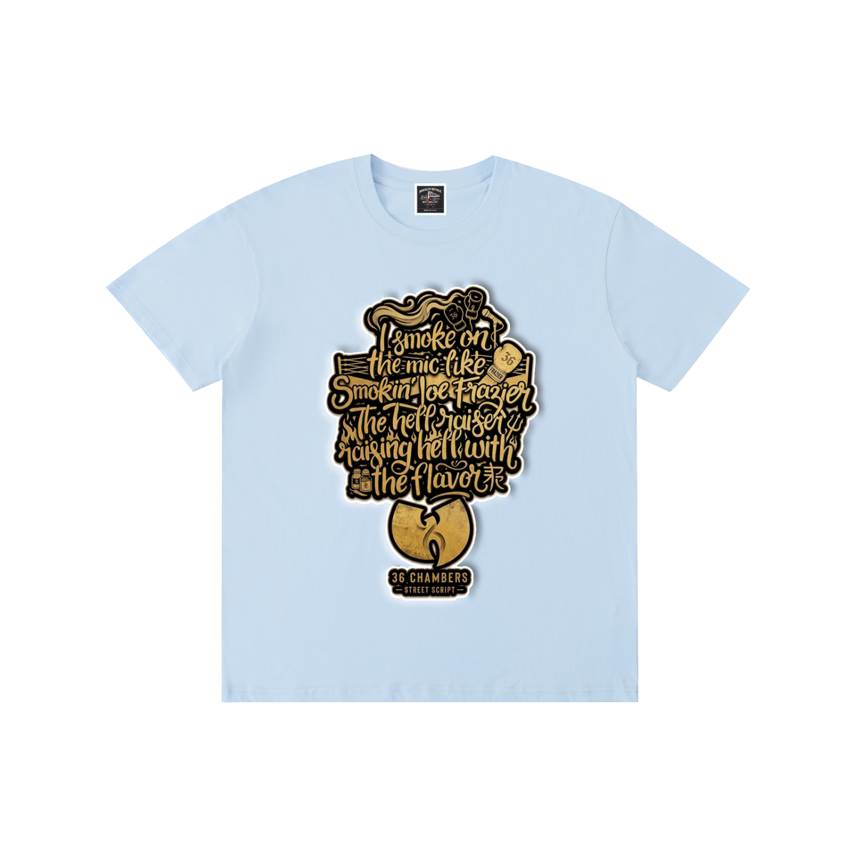 PYN™ "Smokin' Joe" Pure Cotton T-Shirt