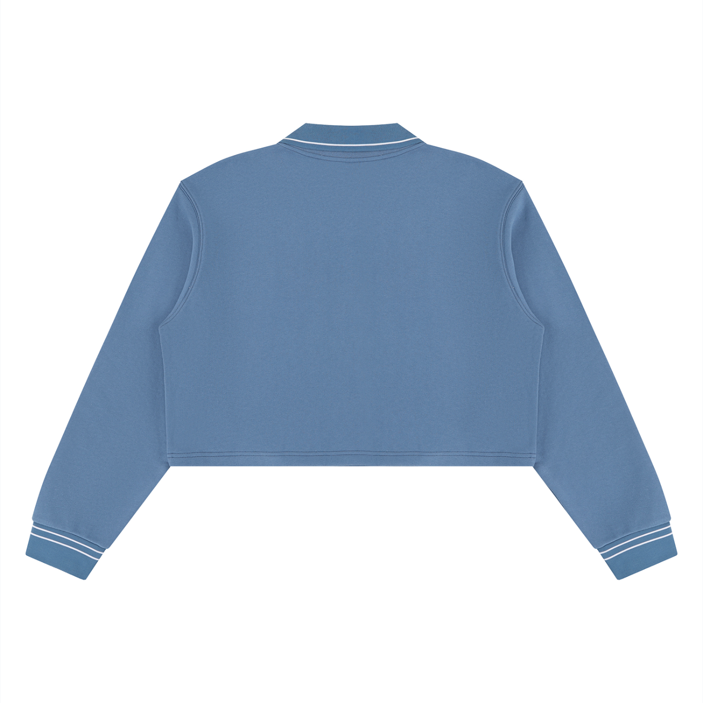 Brooklyn Republic essentials™ Women's Crop Collared Sweatshirt