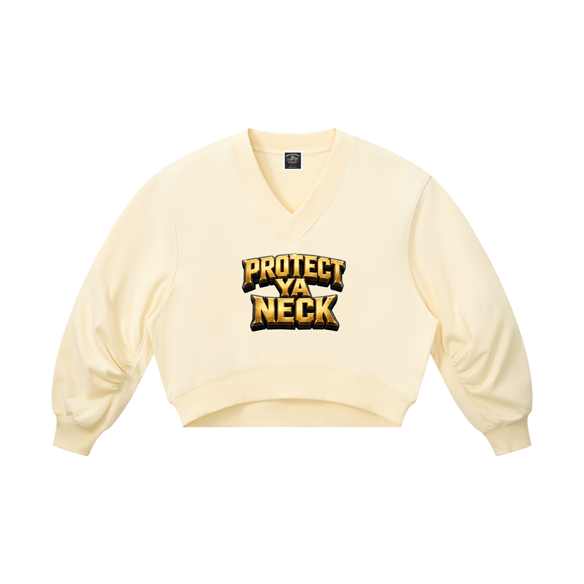 PYN™ Women’s Crop V-Neck Sweatshirt