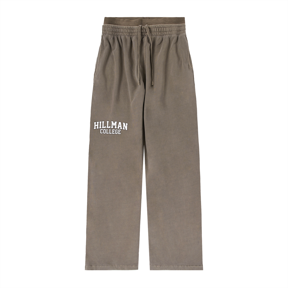 "Hillman College" Vintage Washed Waist Pants