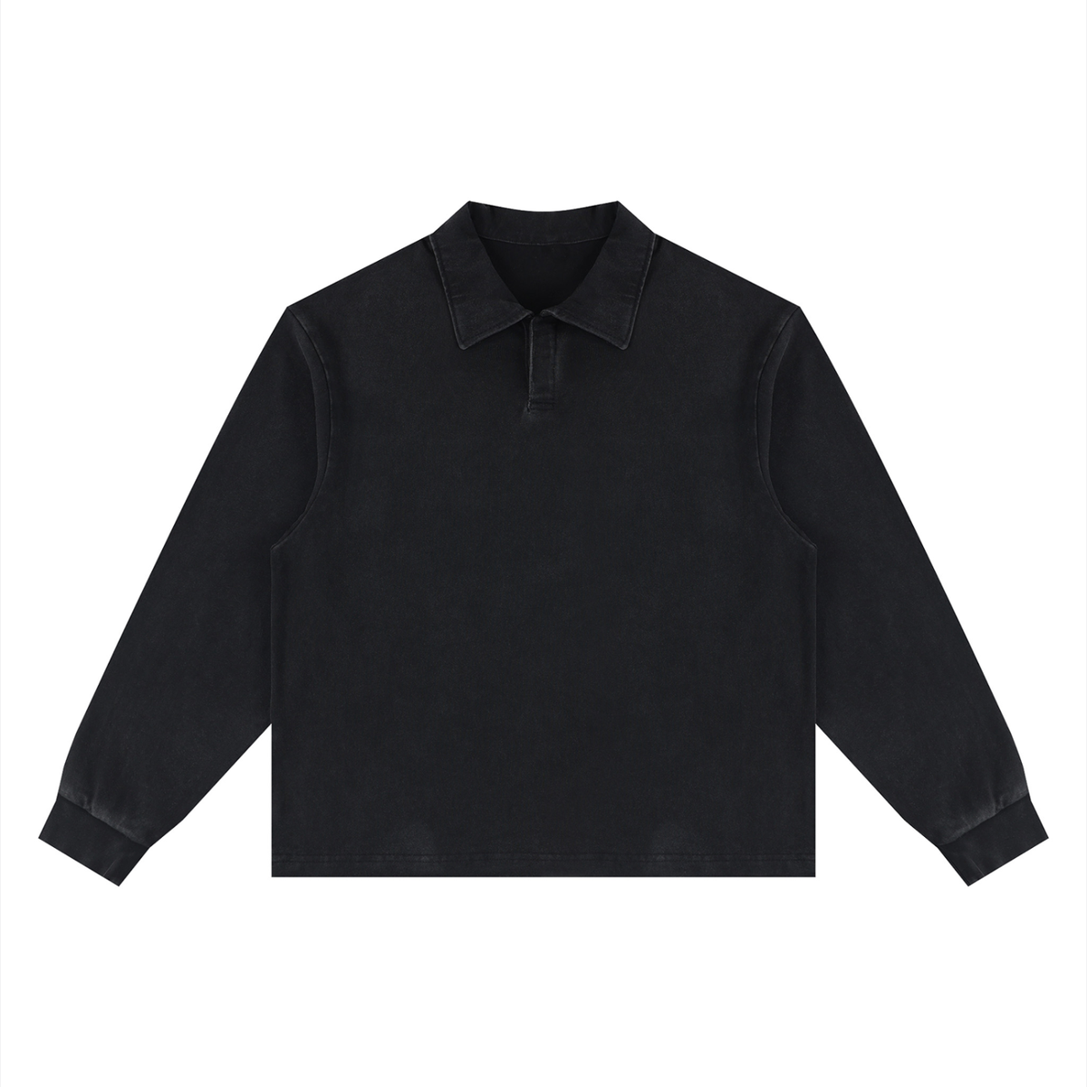 "Rebels of a Cause" Loose Long Sleeve Polo Shirt