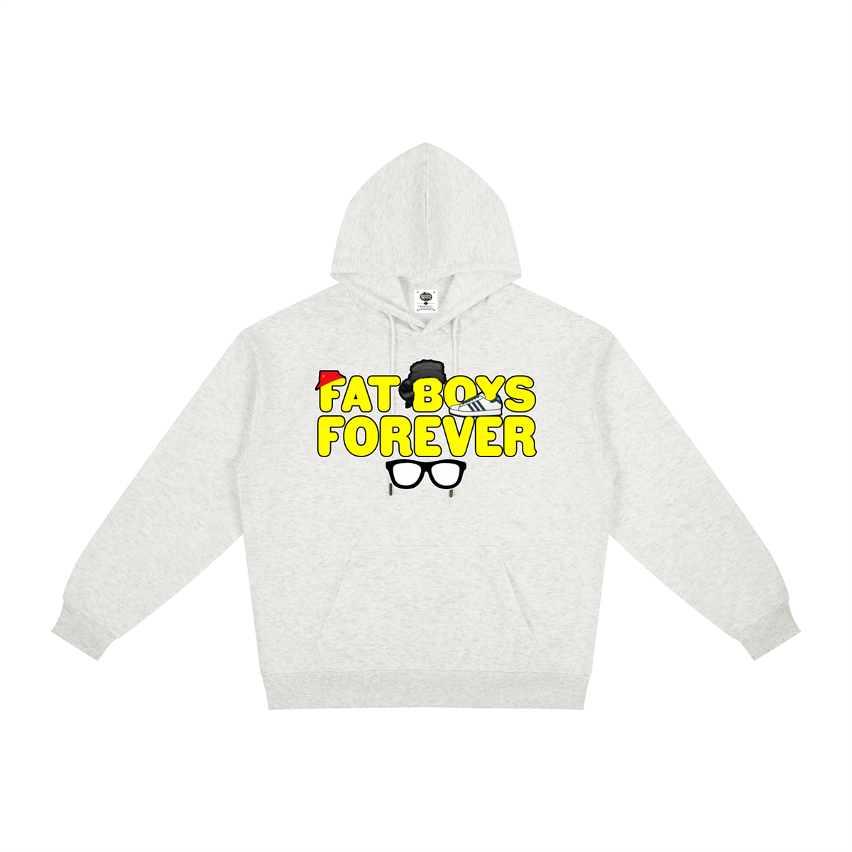 "Fat Boys Forever" Relaxed Fit Hoodie