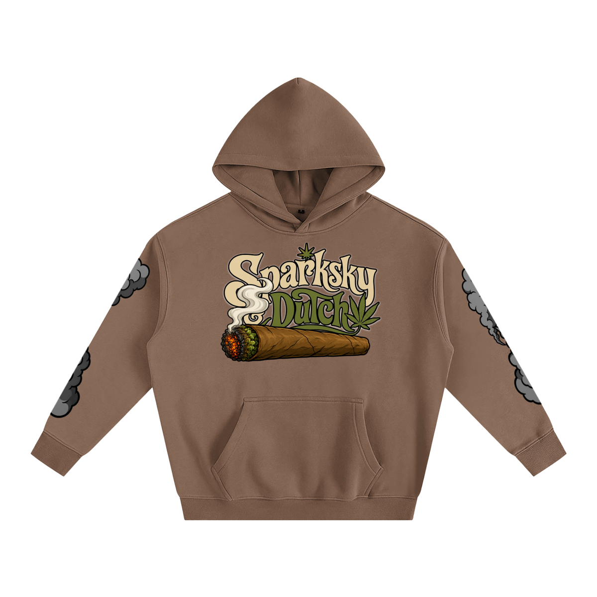 Sparksky & Dutch™ Oversize Fleeced Hoodie