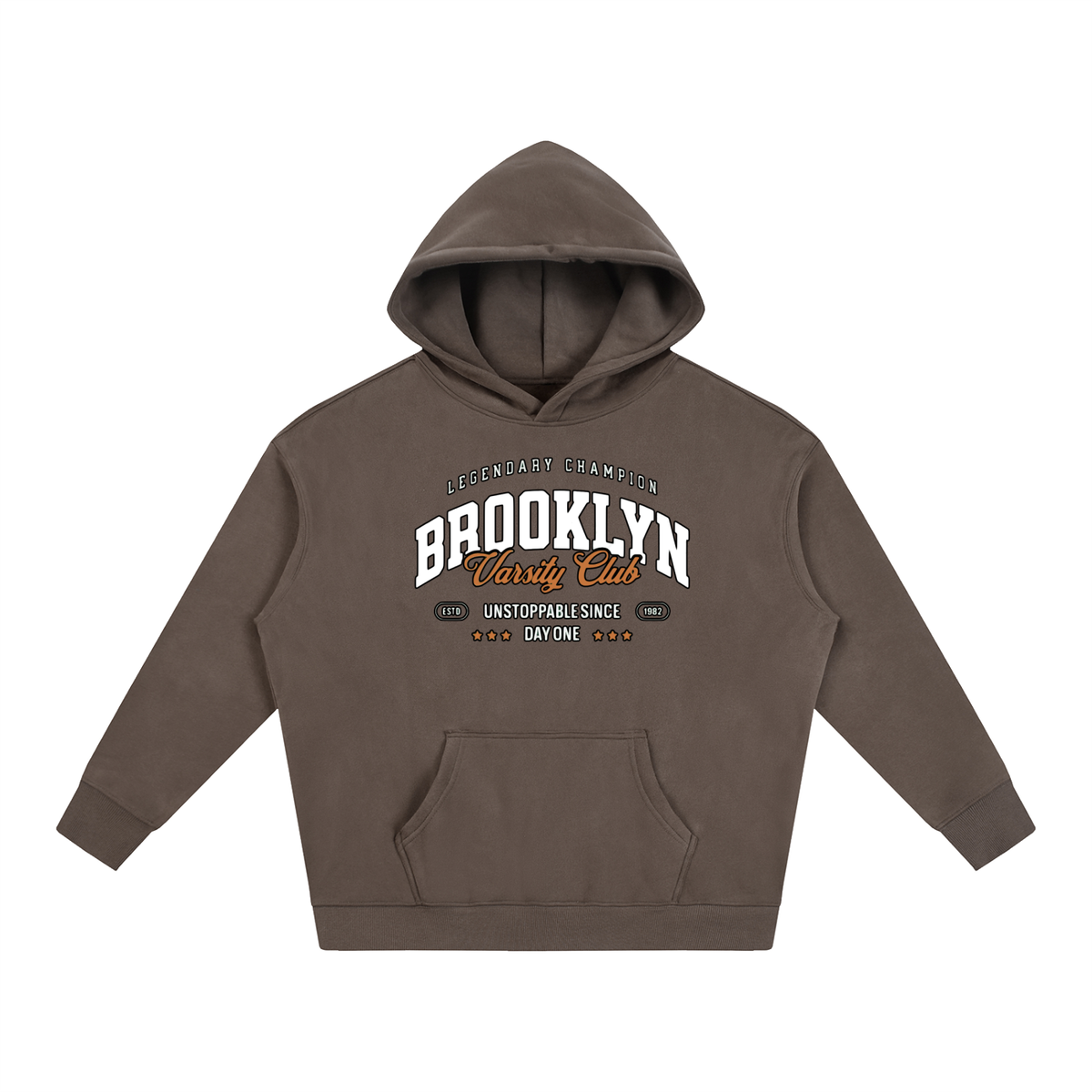 "Varsity Club" Oversize Fleeced Hoodie