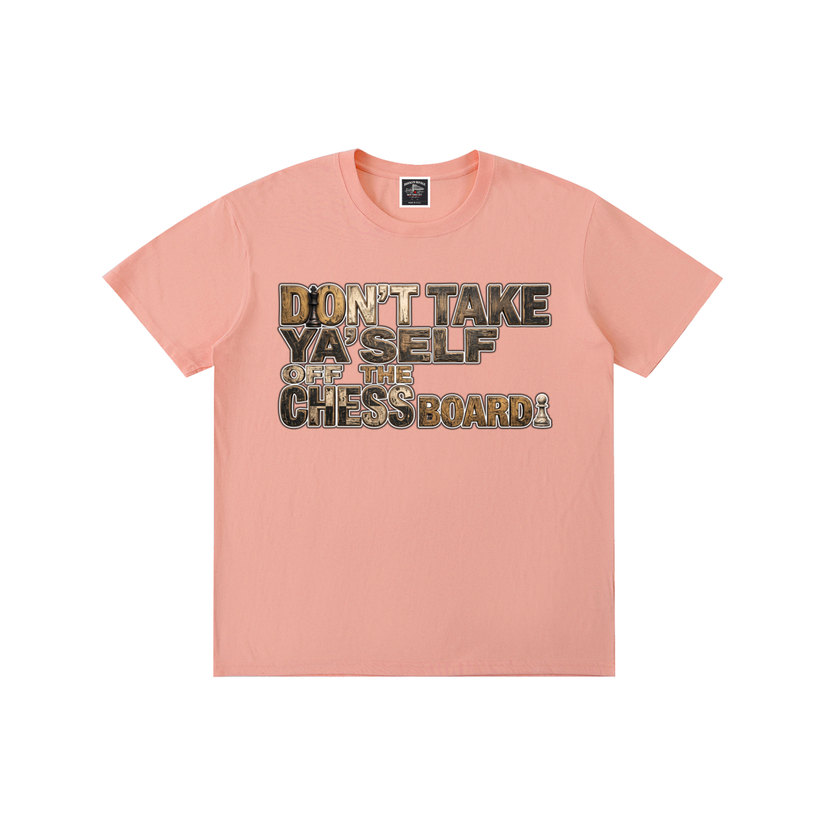 PYN™ "Chessboxin" Cotton Unisex T-Shirt