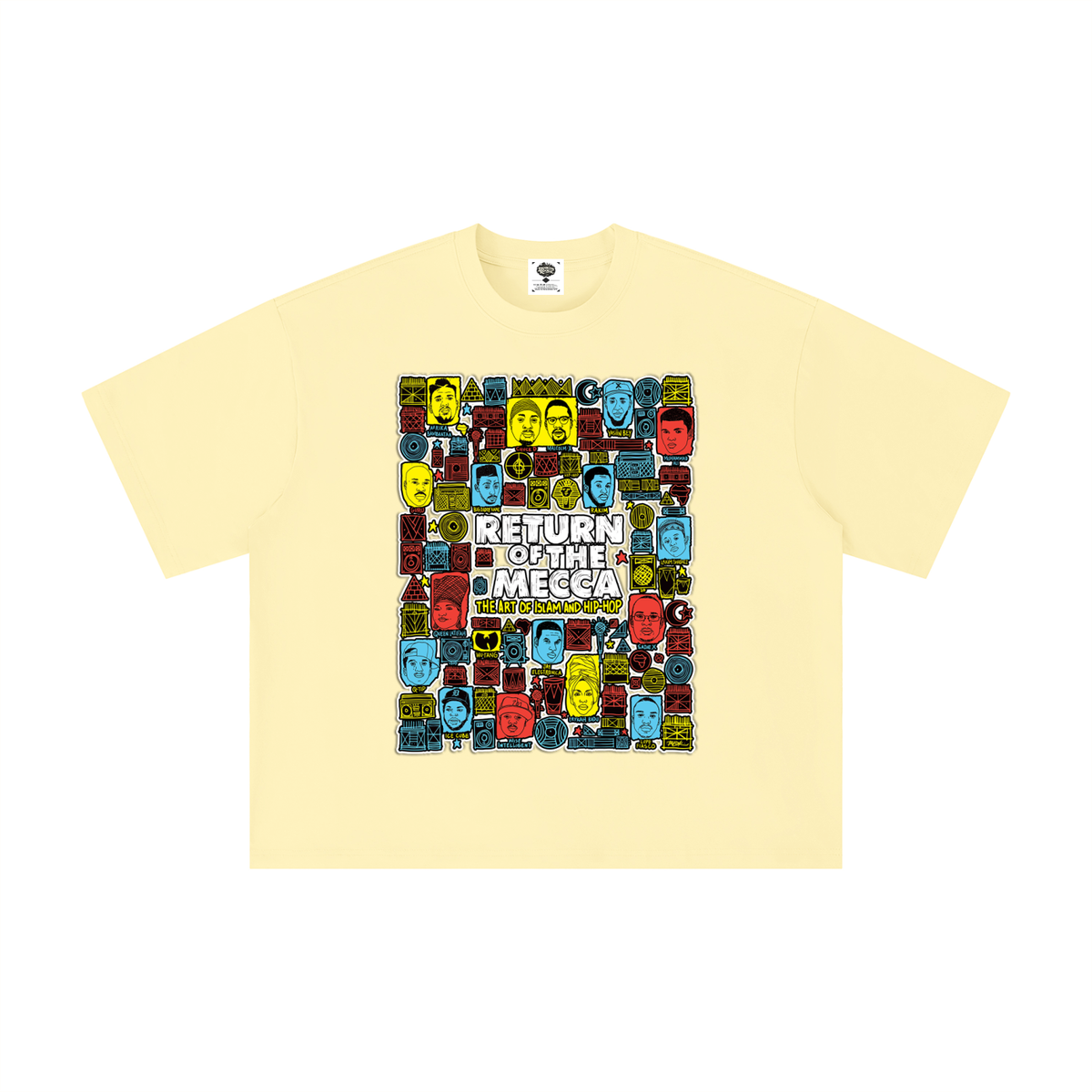 "Return to Mecca" Boxy Oversized T-Shirt
