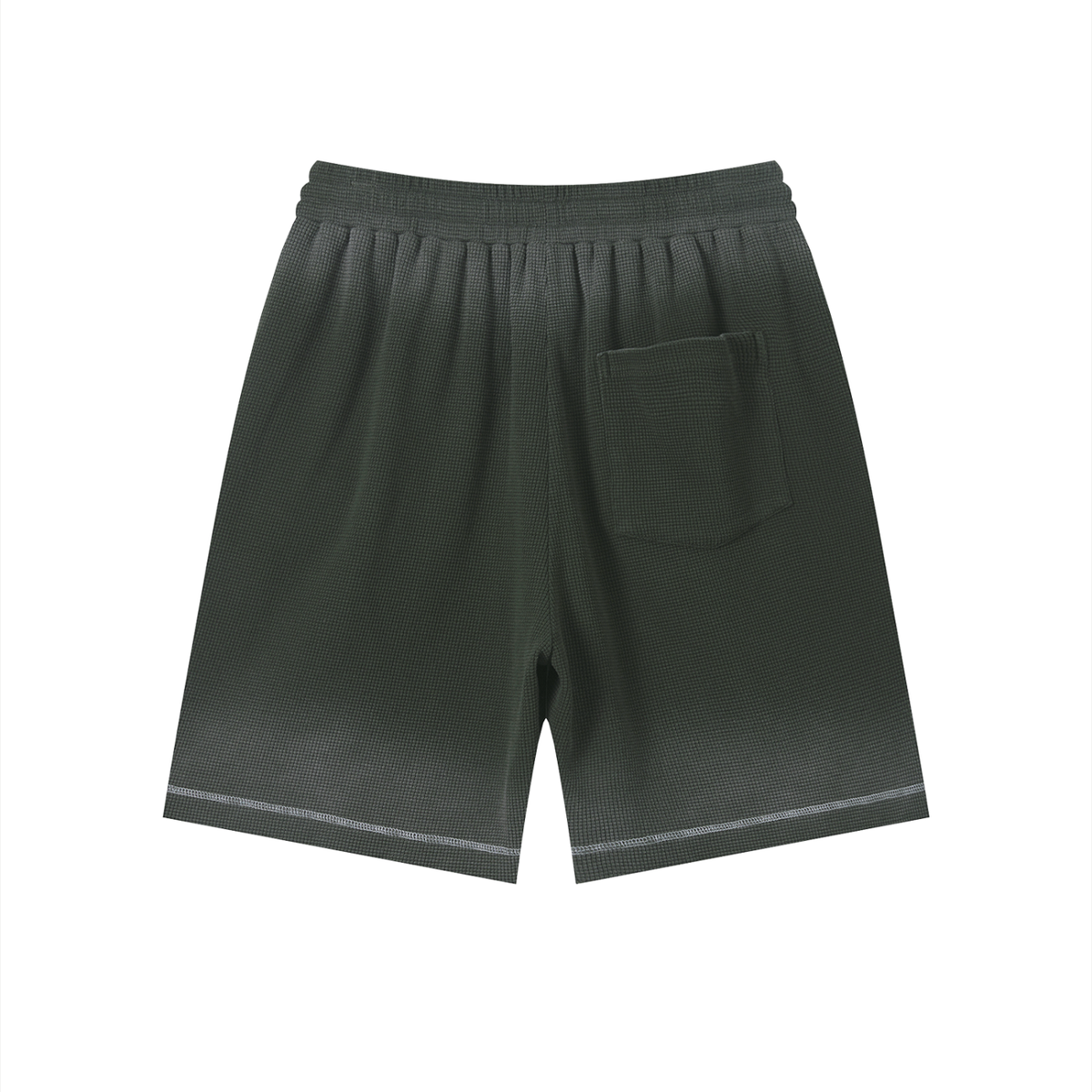 Brooklyn Republic Essentials™ Sunfade Waffle Raw Hem Shorts