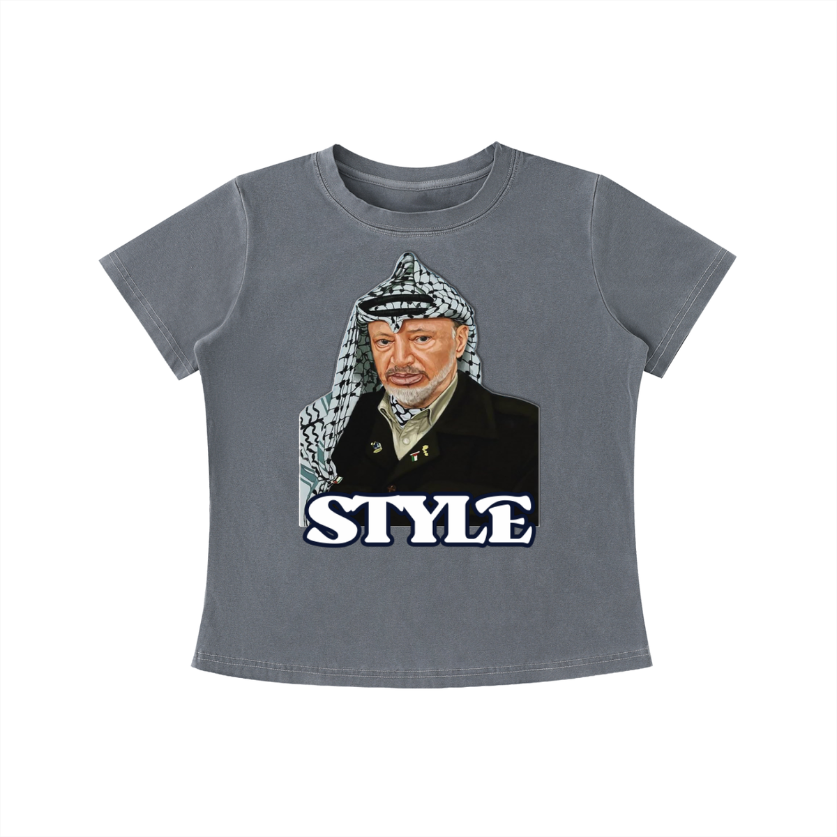 "PLO Style" Vintage Wash Slim Fit T-shirt