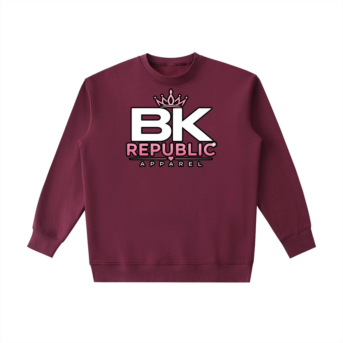 Brooklyn Republic essentials™ Women's Block Party Heavyweight Crewneck Sweatshirt