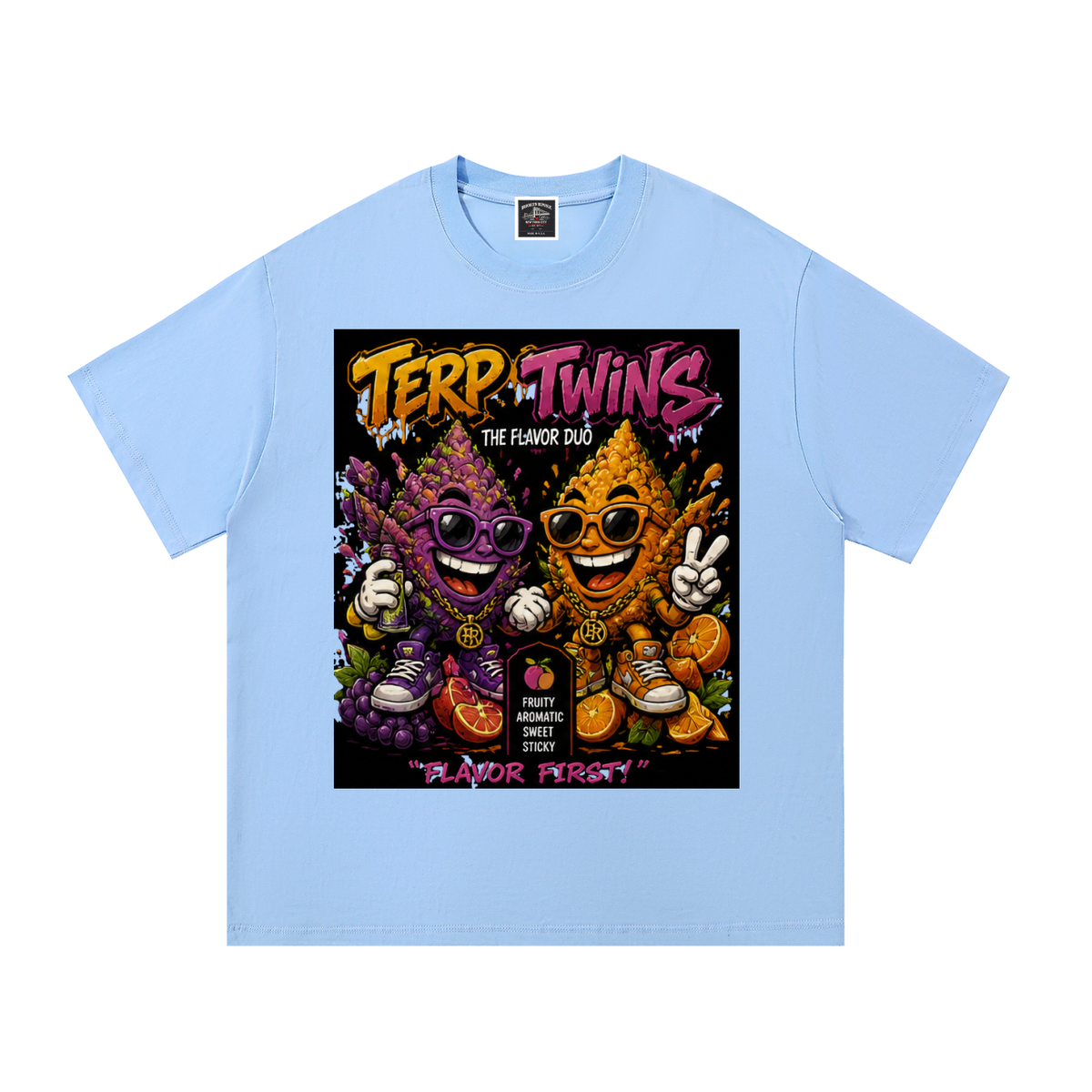 Sparksky & Dutch™ "Terp Twins" Cotton T-Shirt