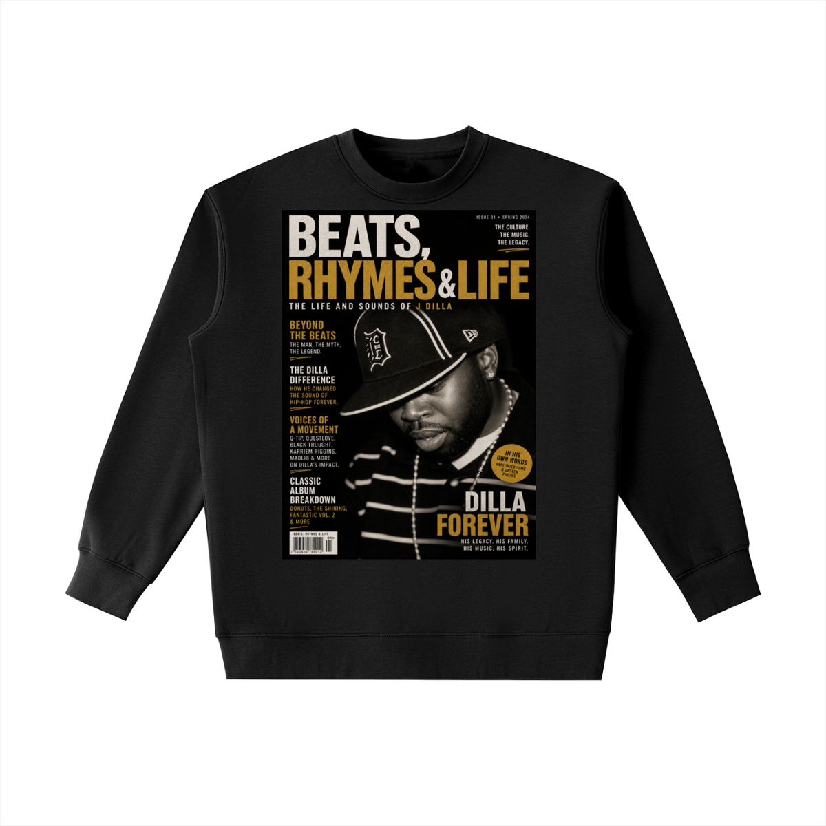 "Beats, Rhymes & Life" Heavyweight Crewneck Sweatshirt