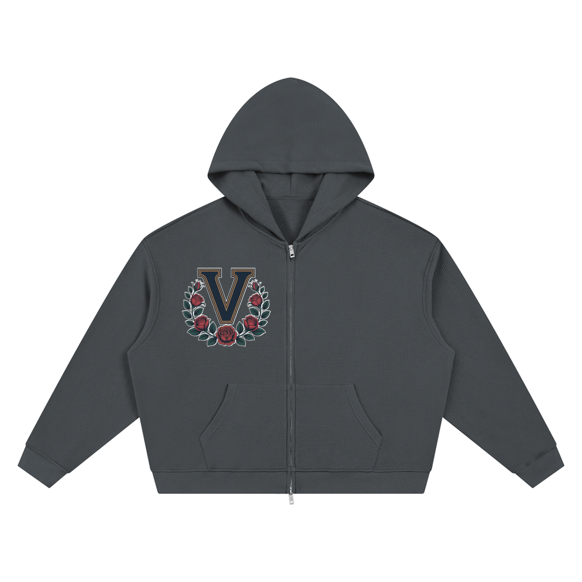 "VARSITY" Waffle Cotton Sweatsuit