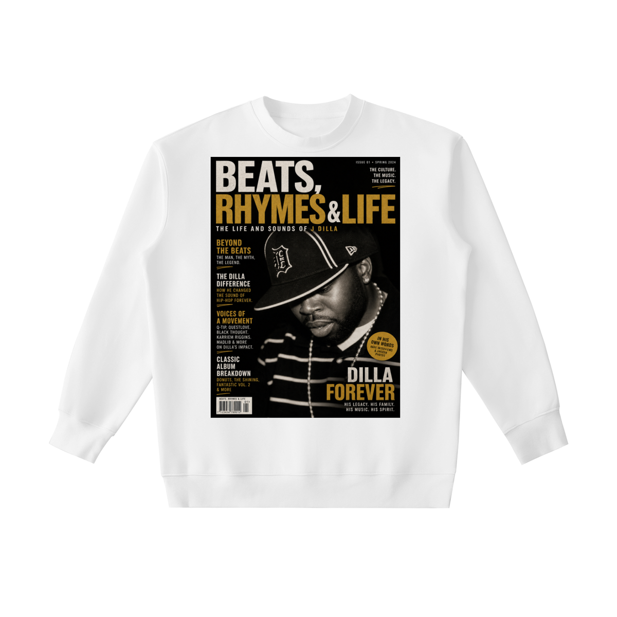 "Beats, Rhymes & Life" Heavyweight Crewneck Sweatshirt