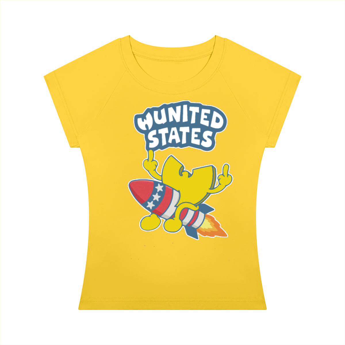 PYN™ "WUSA" Women’s Slim Raglan T-Shirt