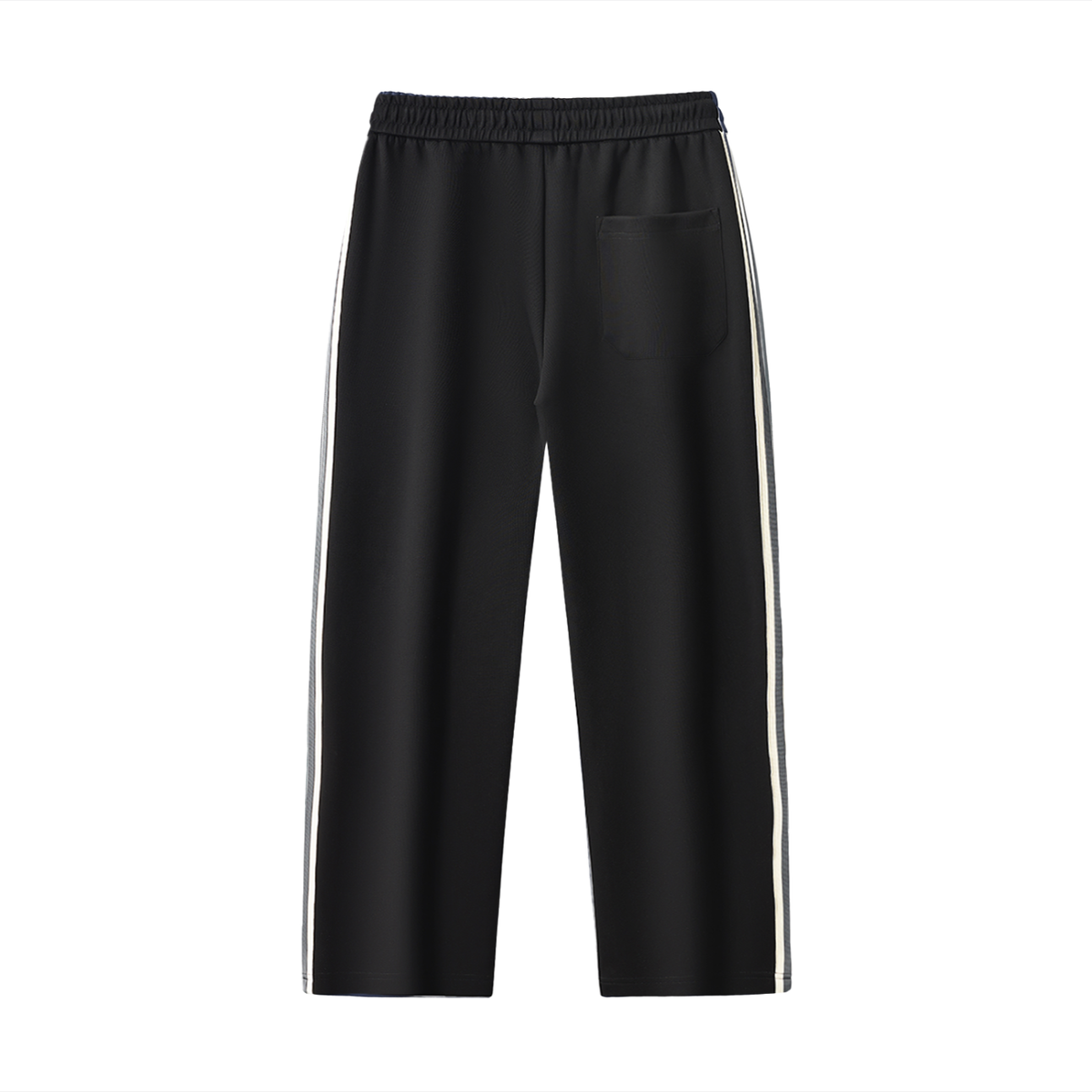 Brooklyn Republic Essentials™ Contrast Side-Stripe Straight-Leg Pants
