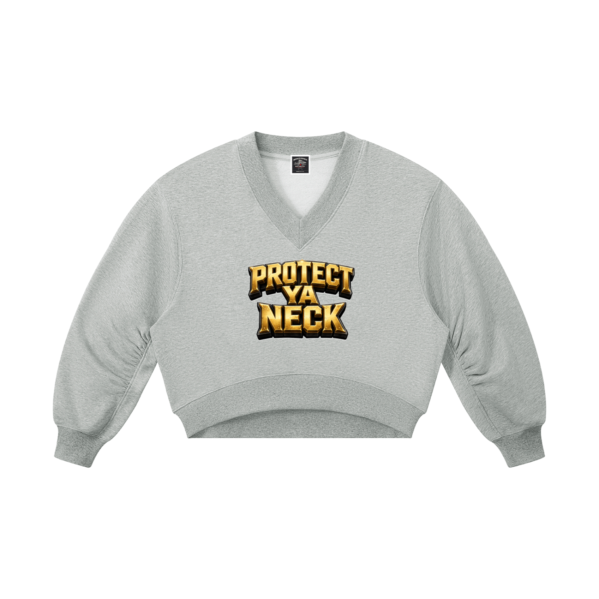 PYN™ Women’s Crop V-Neck Sweatshirt