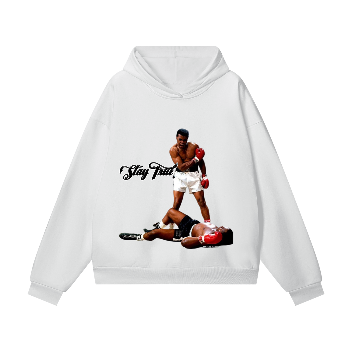 "Taming of The Grizzly" Heavyweight Hidden Pocket Fleece Hoodie