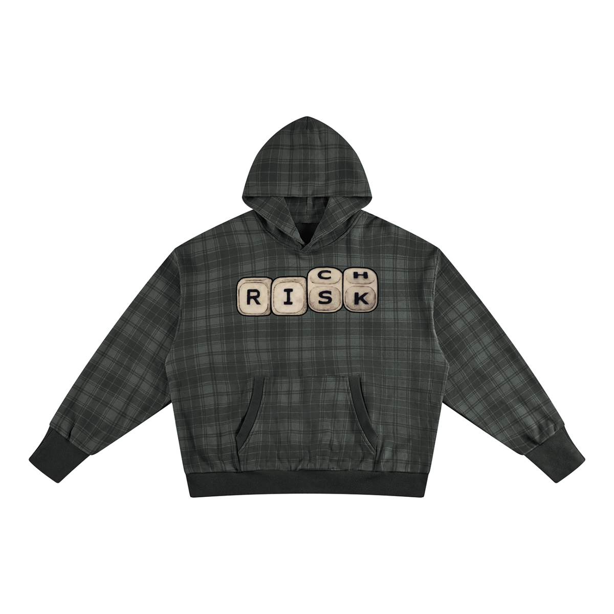 "Double Entendre" Money Plaid Color Block Sweatsuit