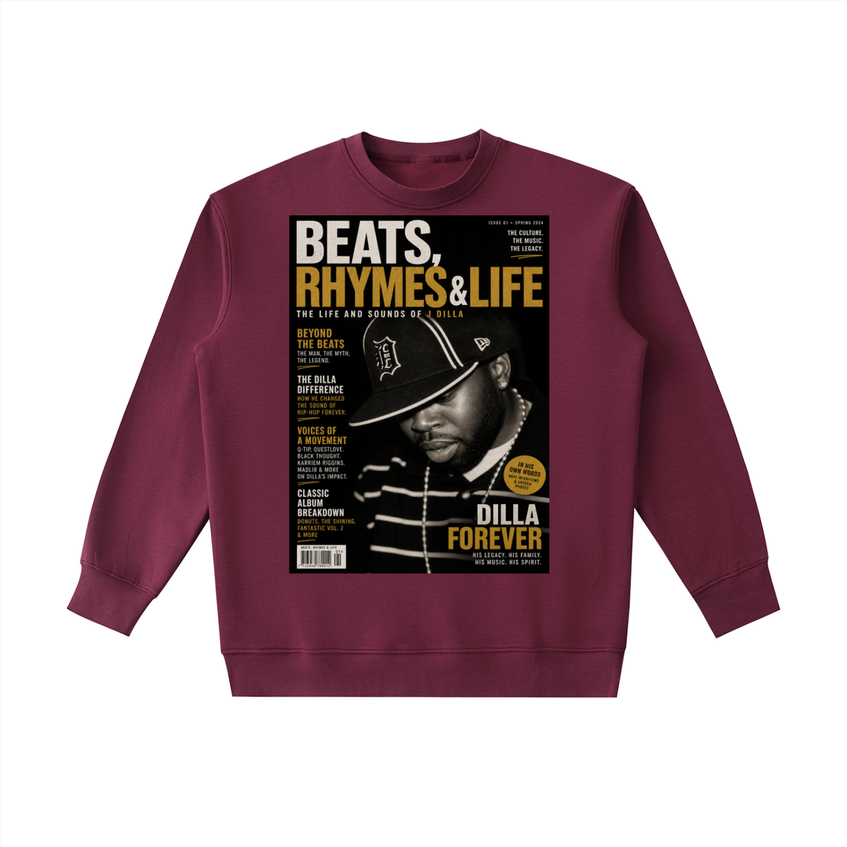 "Beats, Rhymes & Life" Heavyweight Crewneck Sweatshirt