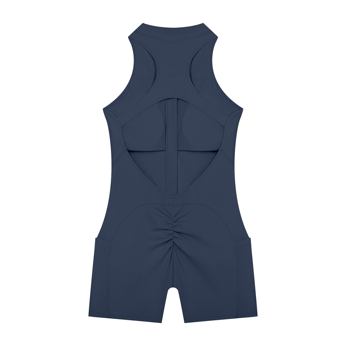 Brooklyn Republic Essentials™ Women’s Quarter-Zip Yoga Romper