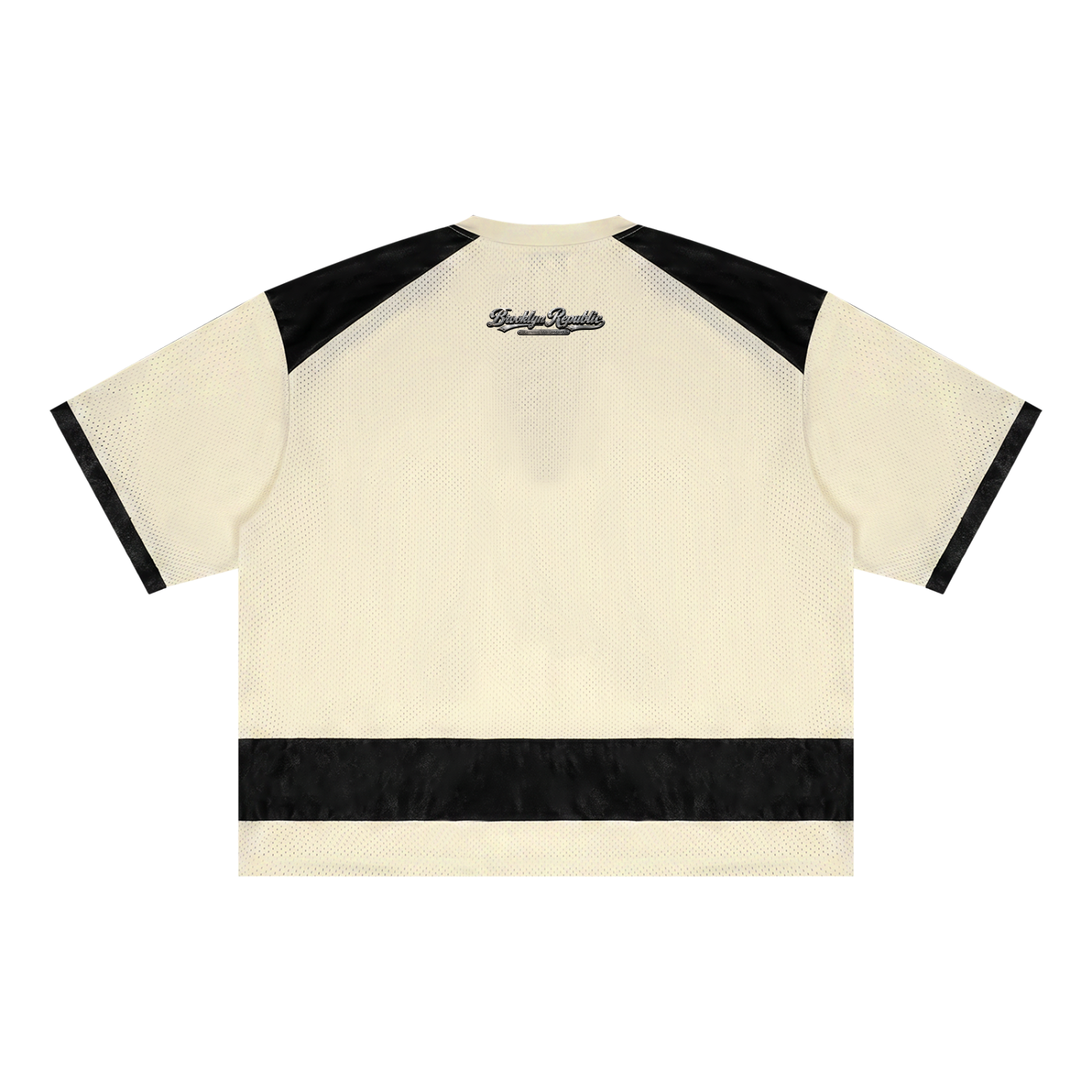 Brooklyn Republic essentials™ Raglan Sleeve Mesh Boxy T-Shirt