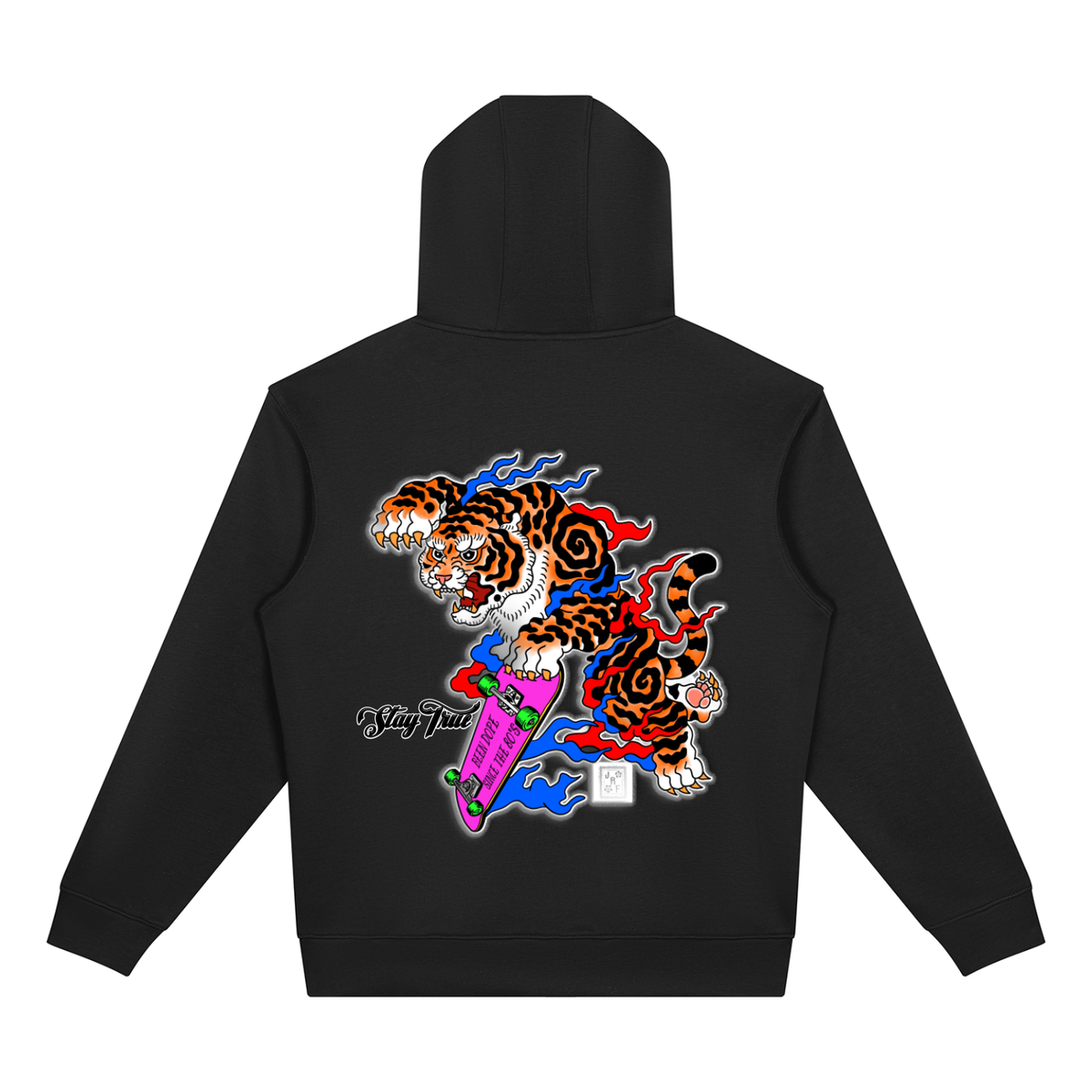 Brooklyn Zoo™ "Sheir-Khan" Drop Shoulder Full Zip Hoodie