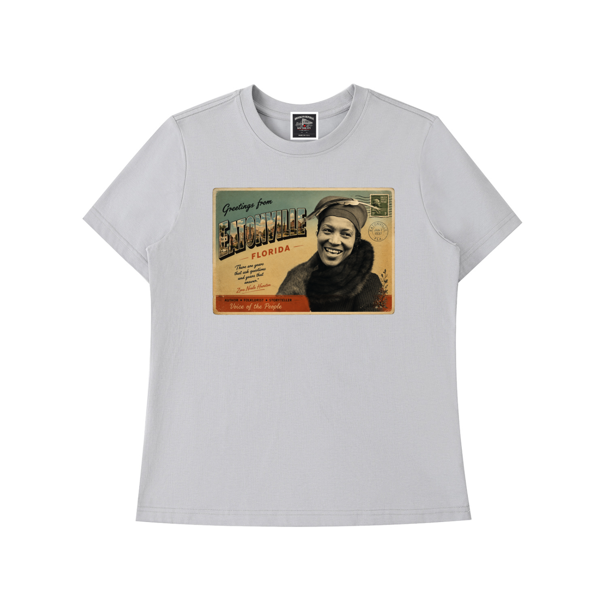 Sankofa™ "Zora Neale Hurston" Women's Cotton T-Shirt