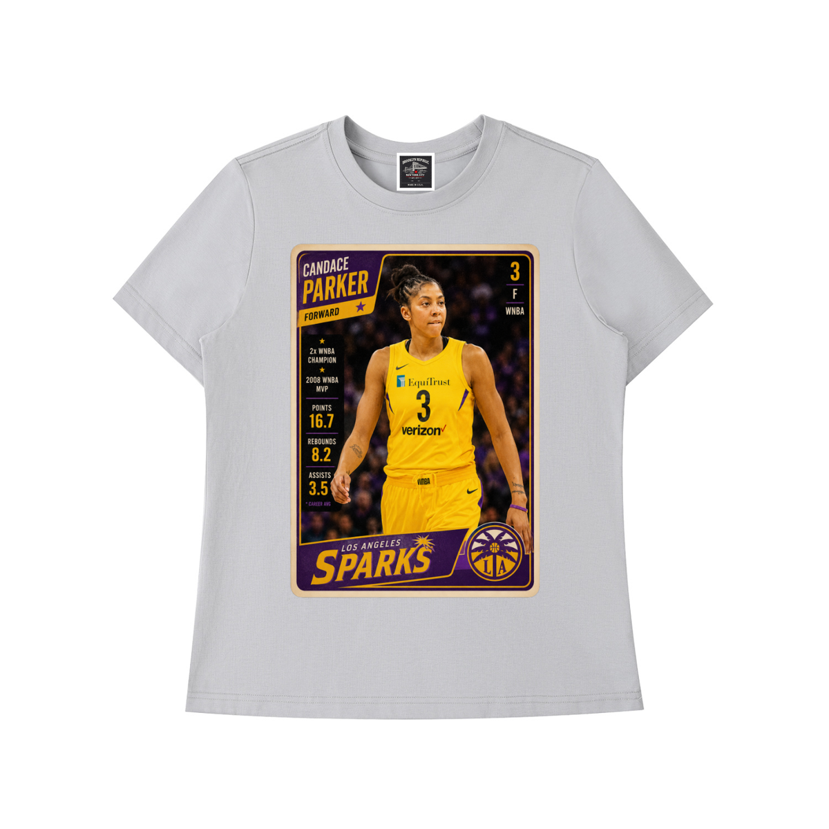 "Candace Parker" Women's Cotton T-Shirt