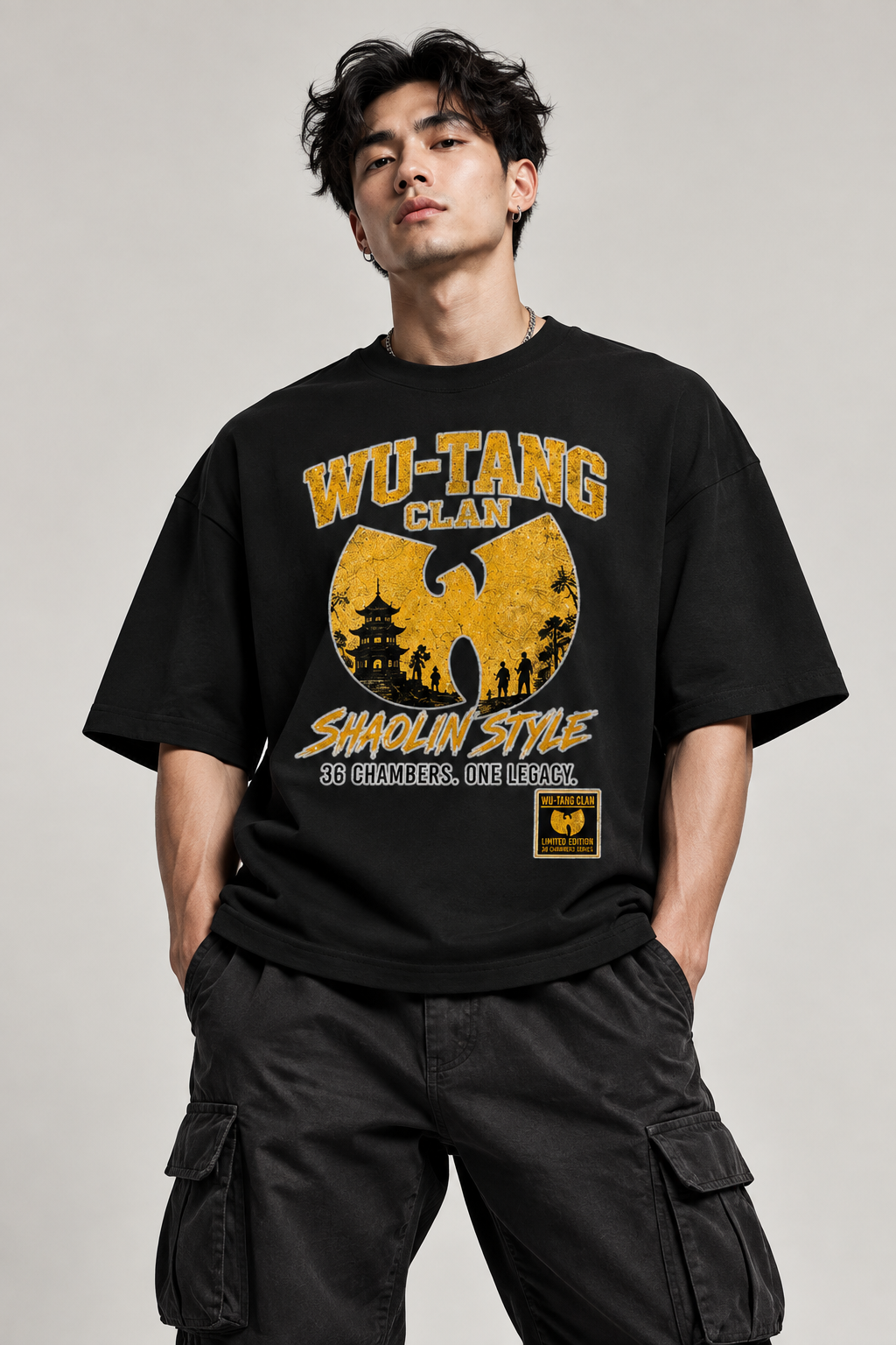 PYN™ "HOF / The Final Chamber" Heavyweight Oversized T-Shirt