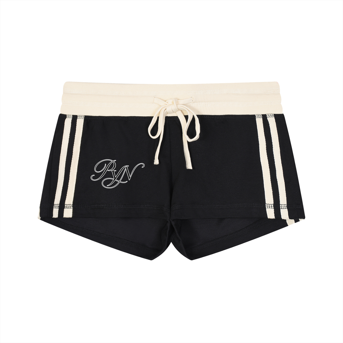 PYN™ "PYN" Women's Contrast Stripe Track Shorts
