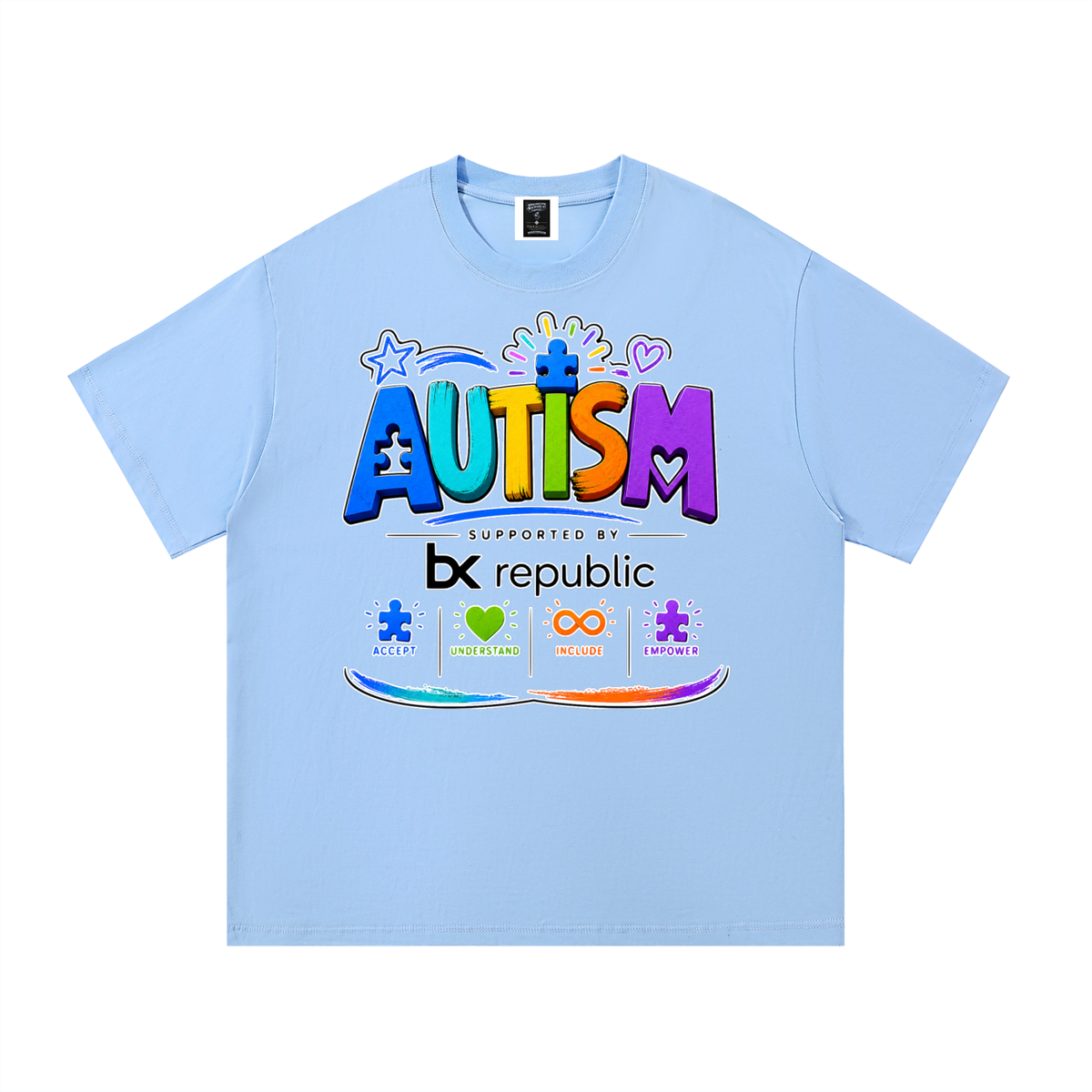 "Autism Speaks" Cotton T-Shirt