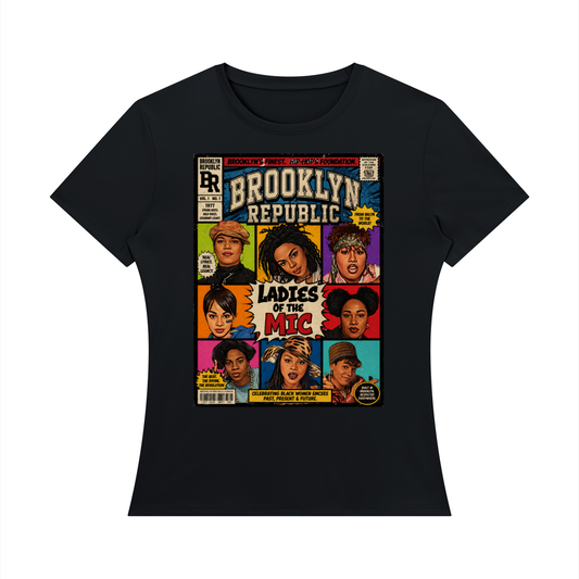 "Ladies First Comic Vol.1" Women's Regular Fit T-Shirt