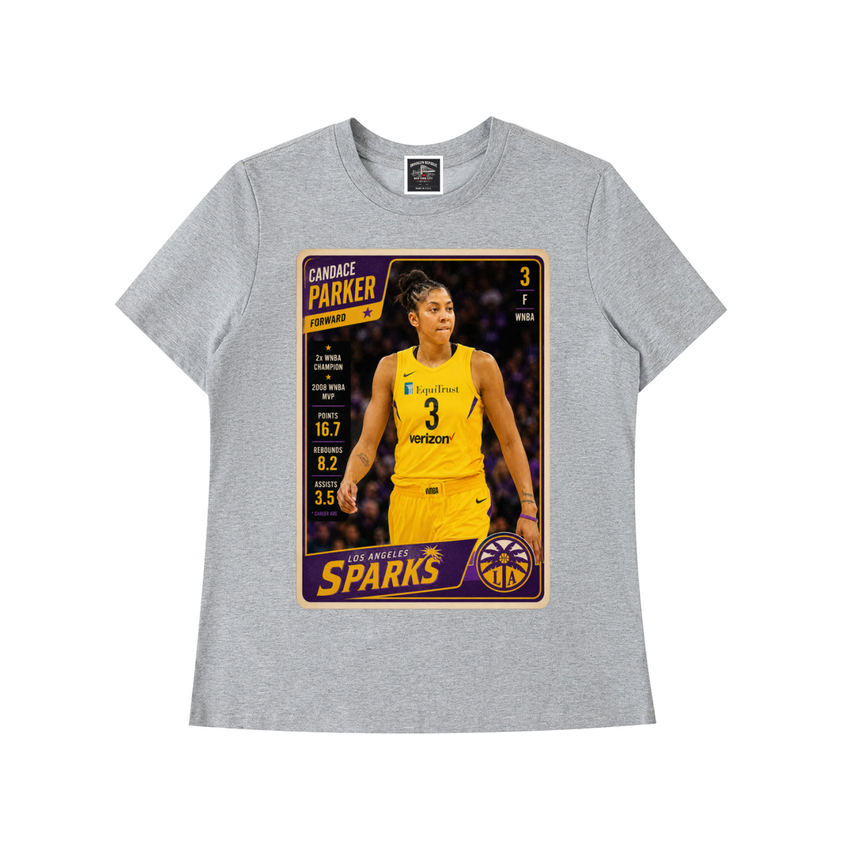 "Candace Parker" Women's Cotton T-Shirt