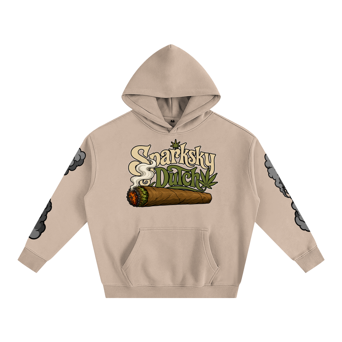 Sparksky & Dutch™ Oversize Fleeced Hoodie