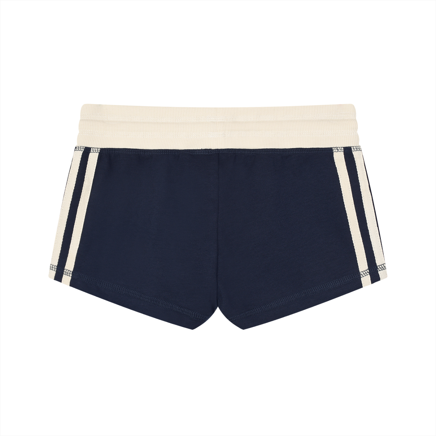 "Brooklyn Republic Essentials" Women's Contrast Stripe Track Shorts