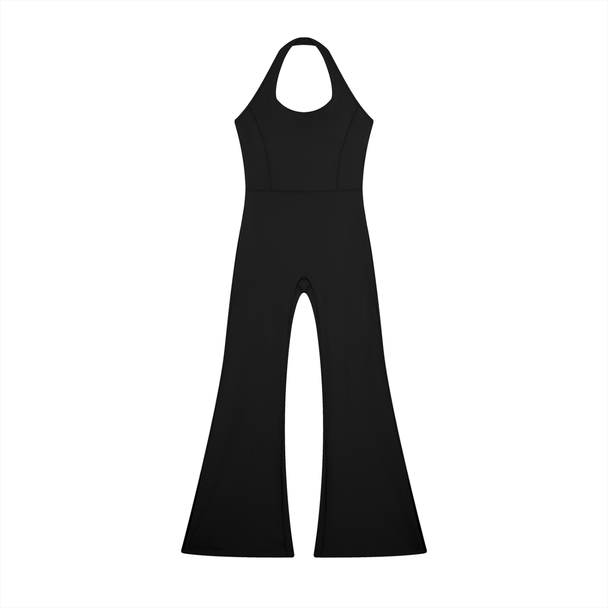 Brooklyn Republic essentials™ Women's Halter Flared Jumpsuit