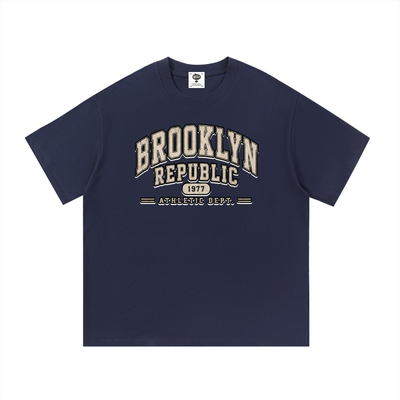 "Brooklyn Republic Essentials" Cotton T-Shirt