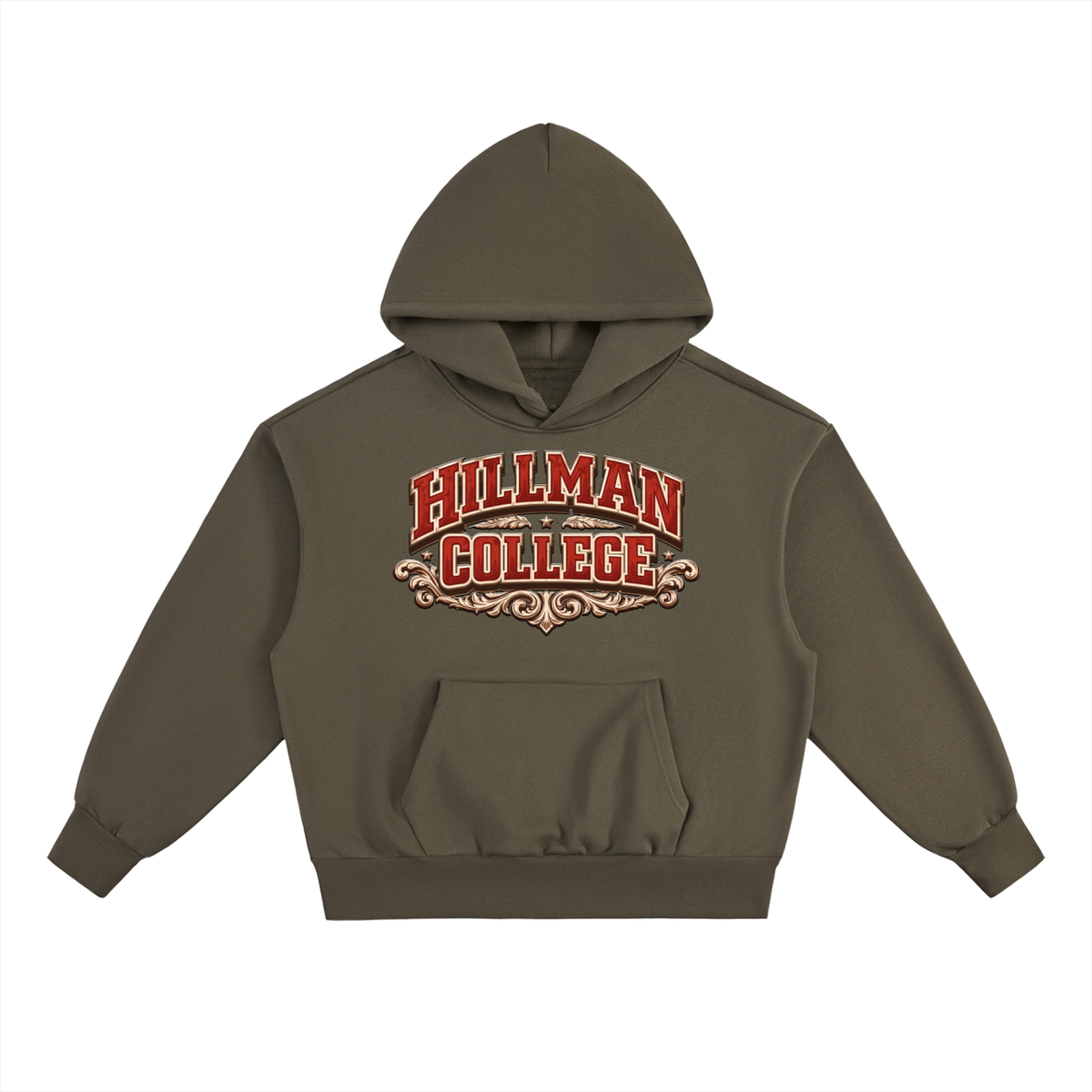 "HILLMAN" Essential Heavyweight Fleece Hoodie
