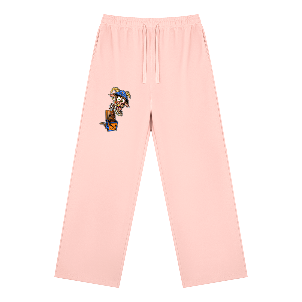 Brooklyn Zoo™ "Jumpin Jackass" Drop Shoulder Crewneck Sweatsuit
