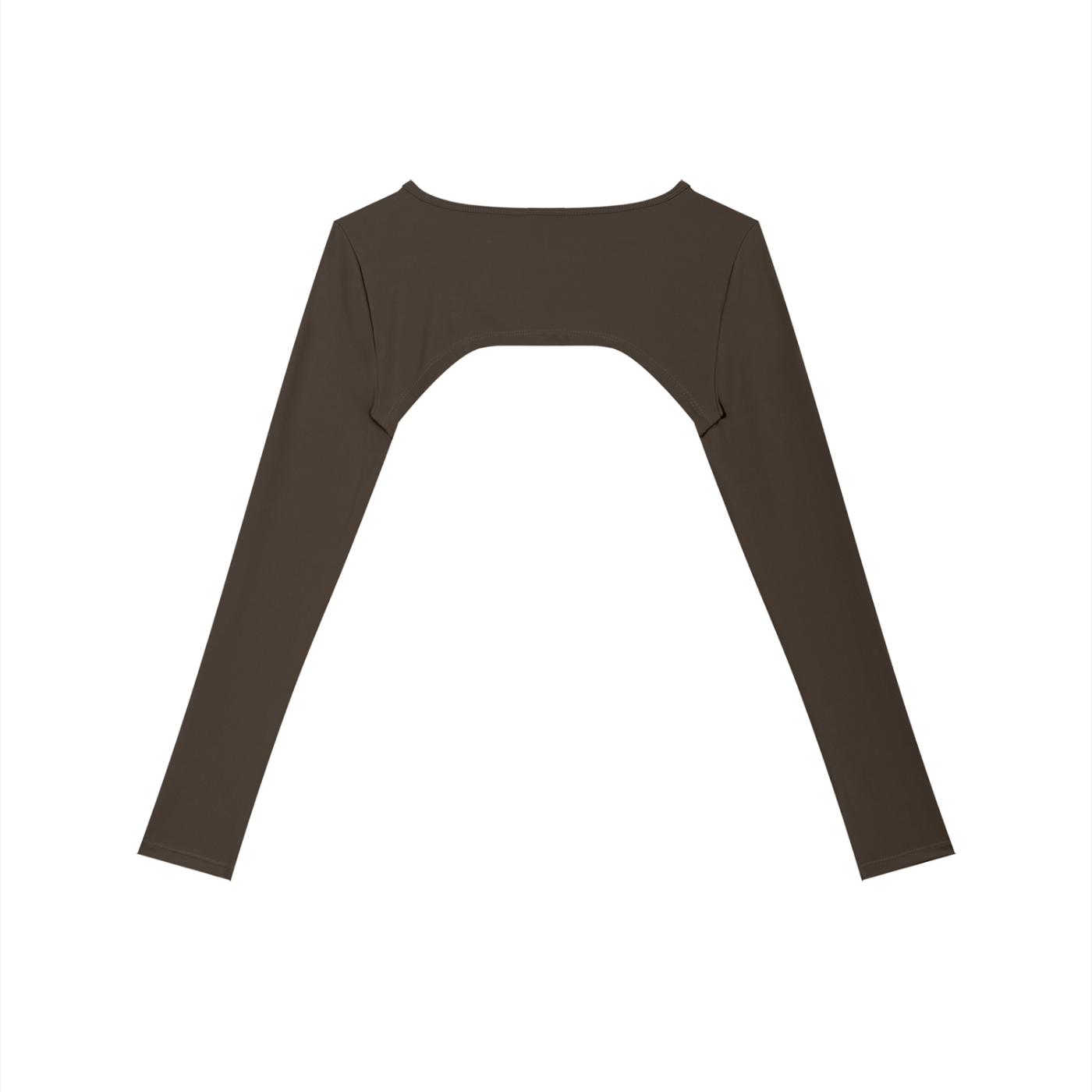 "Brooklyn Republic Essentials" Women’s Cutout Long Sleeve Yoga Shrug